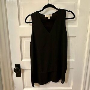 Michael Kors Black Sleeveless Top